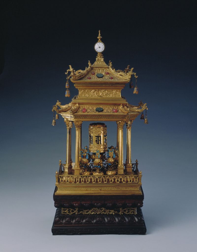 图片[1]-Copper plated gold to Babaoting bell-China Archive